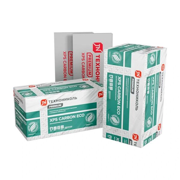 Экструзионный пенополистирол (XPS) ТЕХНОНИКОЛЬ Carbon Eco 1180х580х40 мм, 10 шт